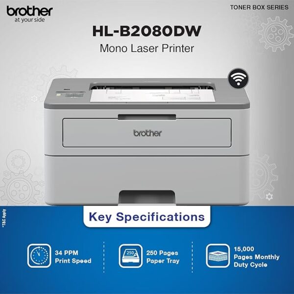 Brother HL-B2180DWB WIFI Duplex Printer